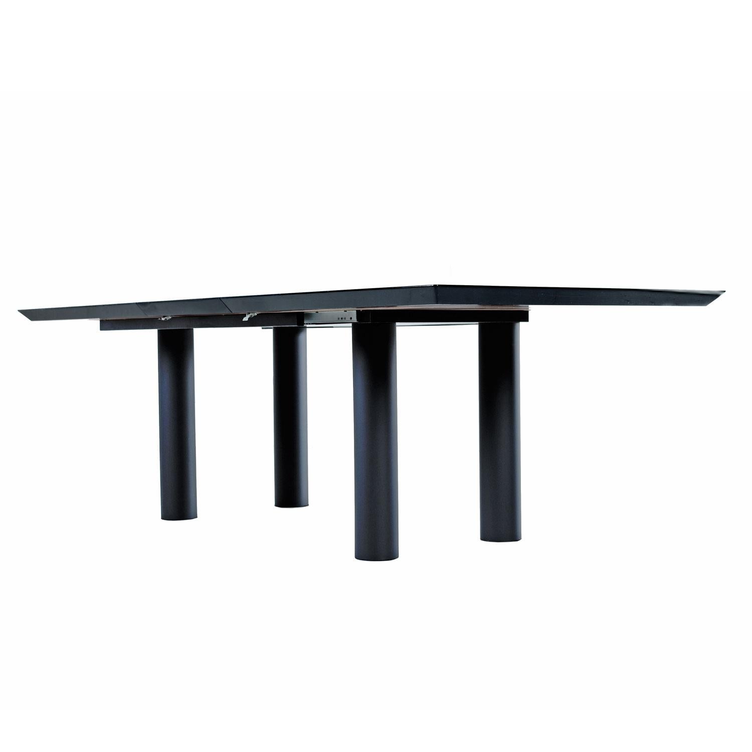 Late 20th Century Oscar Dell Arredamento Italian Modern Burl Maple Dining Table by Miniforms