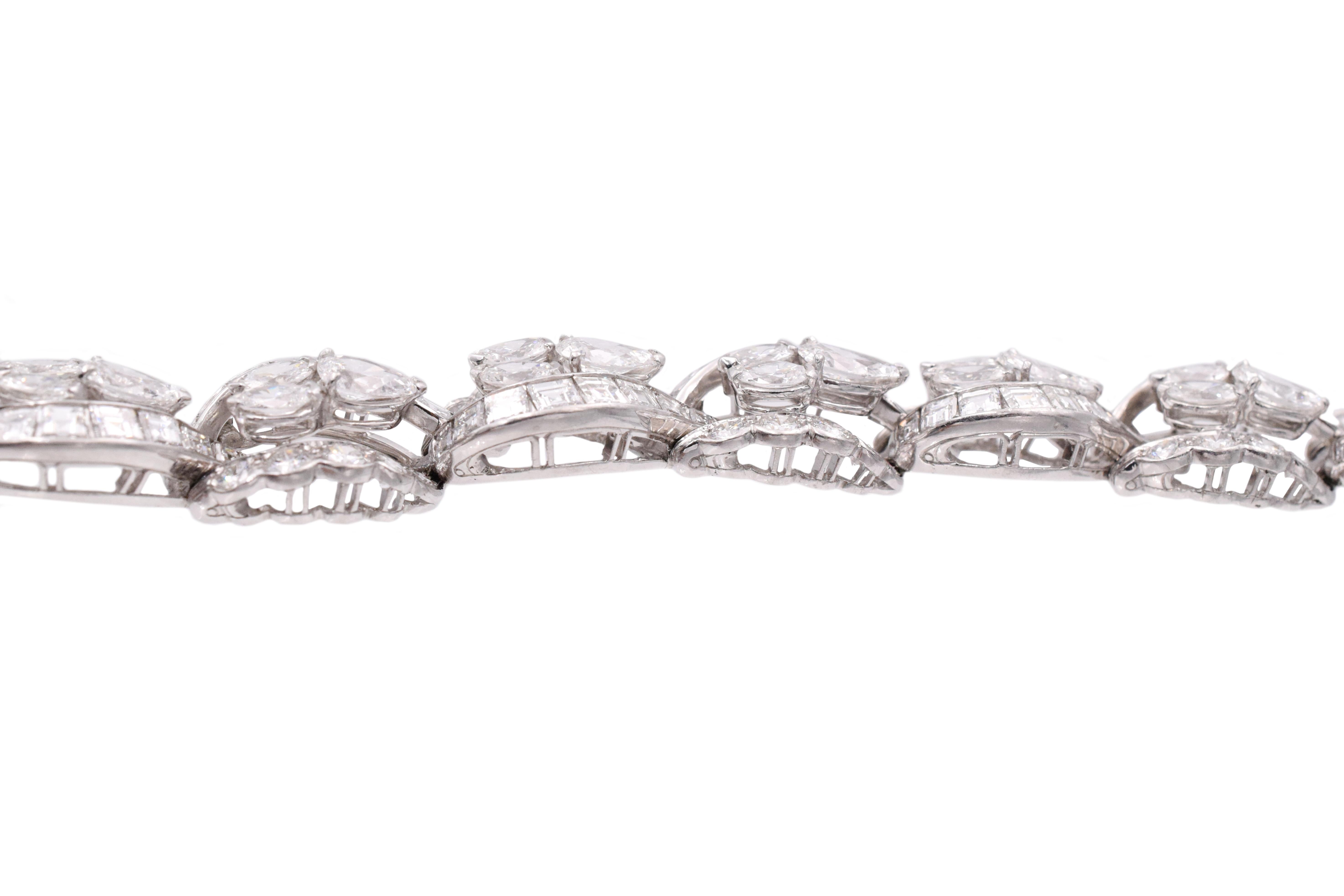Oscar Heyman & Brothers Diamond Bracelet  In Excellent Condition In New York, NY