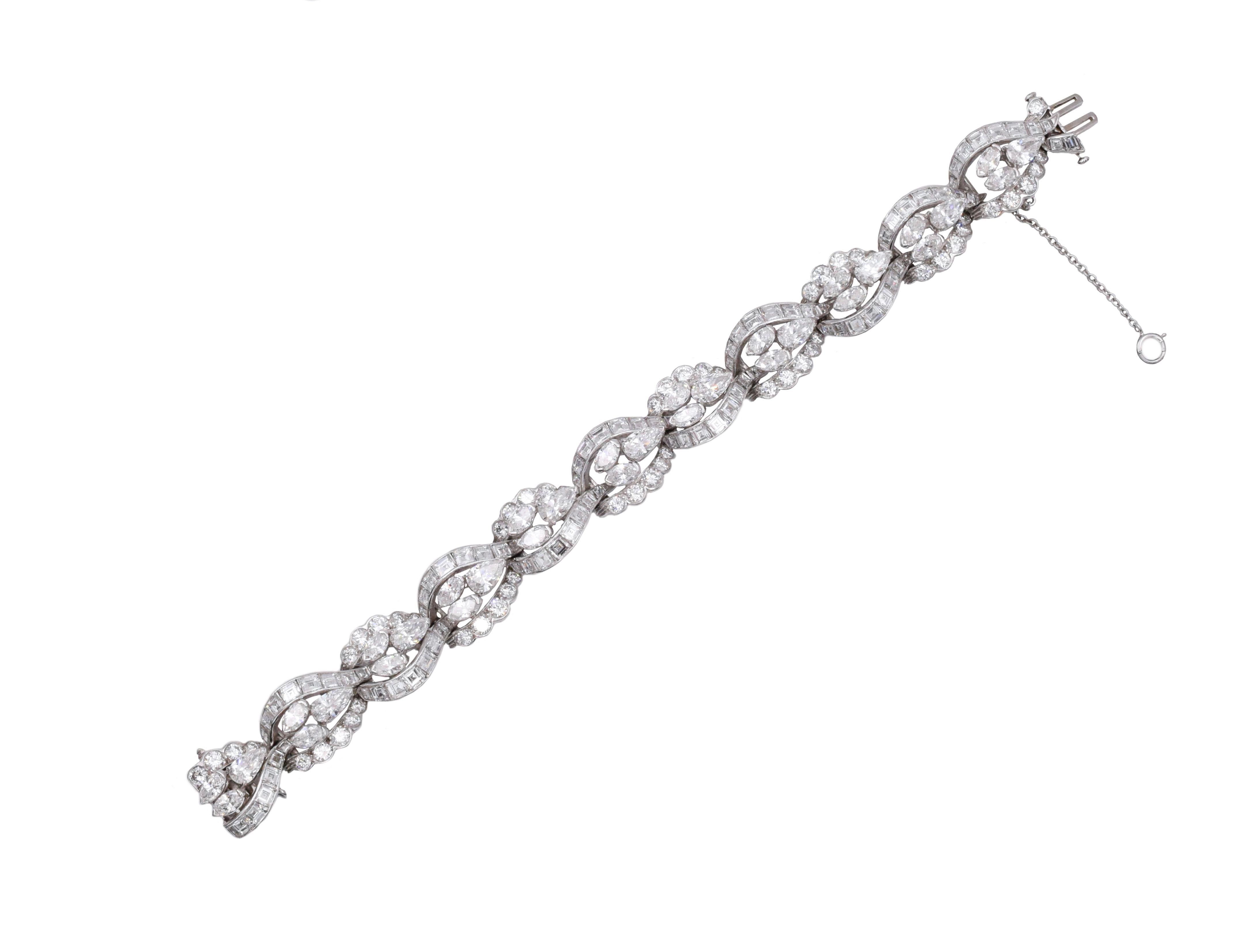 Oscar Heyman & Brothers Diamond Bracelet  1