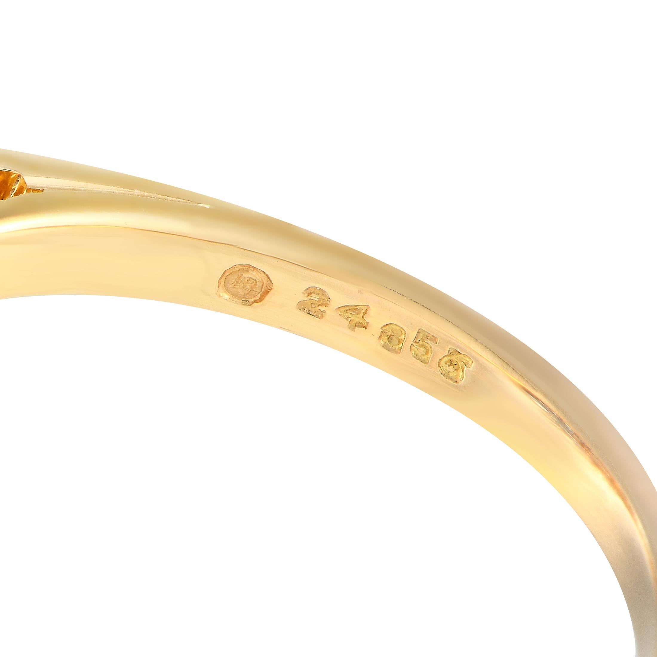 Oscar Heyman 18K Yellow Gold 1.78ct Diamond and Sapphire Ring OH11-100224 In Excellent Condition For Sale In Southampton, PA