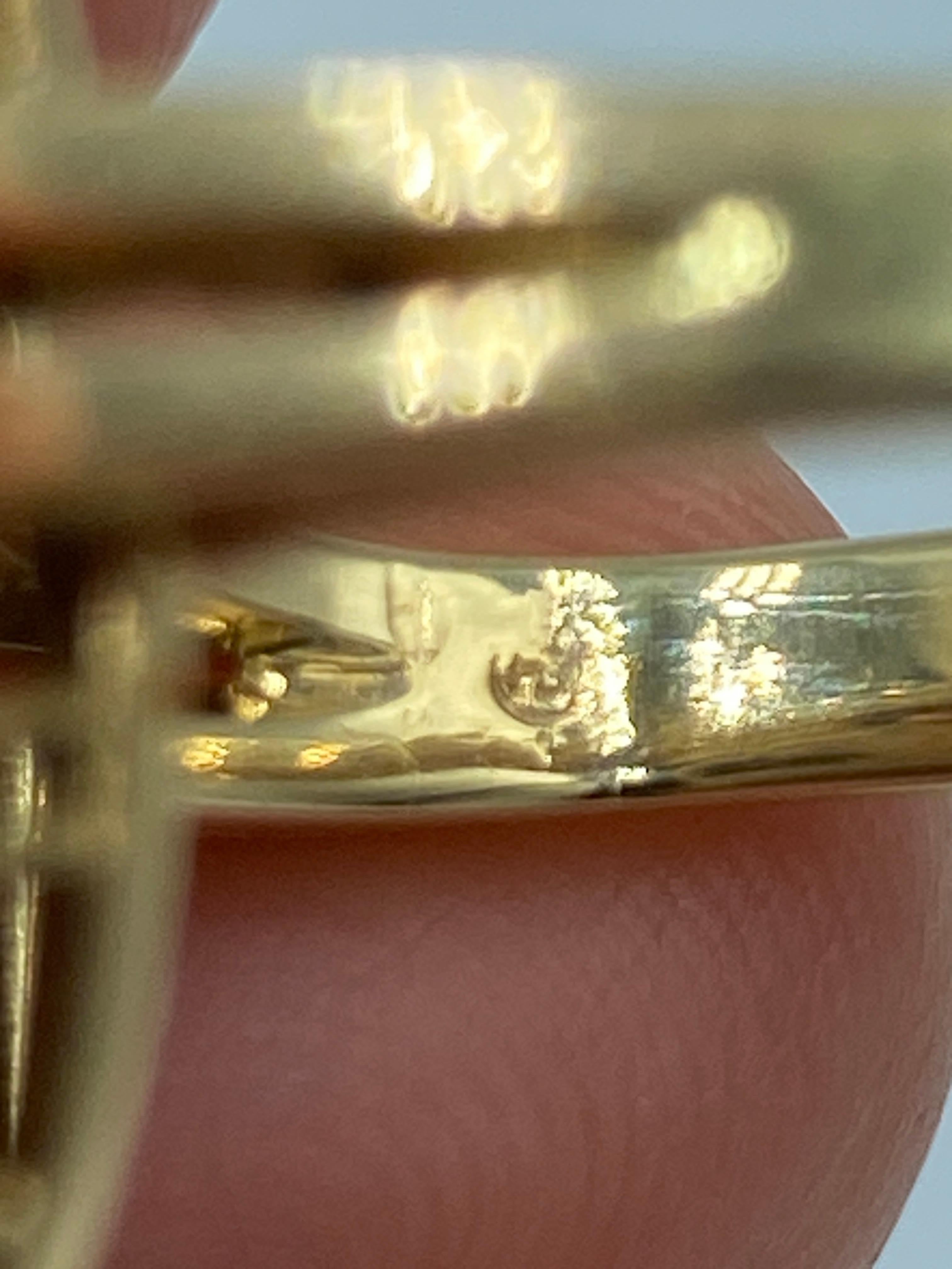 Oscar Heyman 1960er Jahre Ballerina-Ring mit Diamanten und Saphiren 7