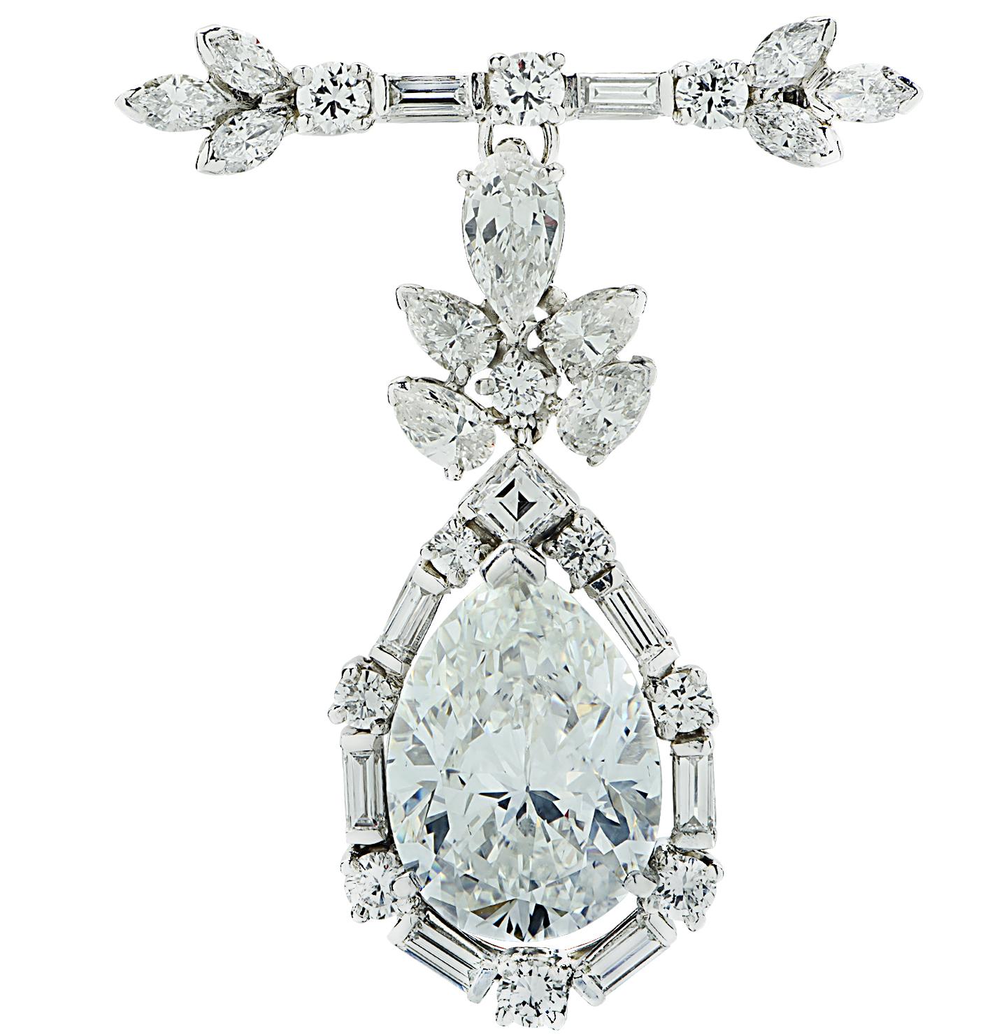 Oscar Heyman 30.92 Carat Diamond Necklace 3