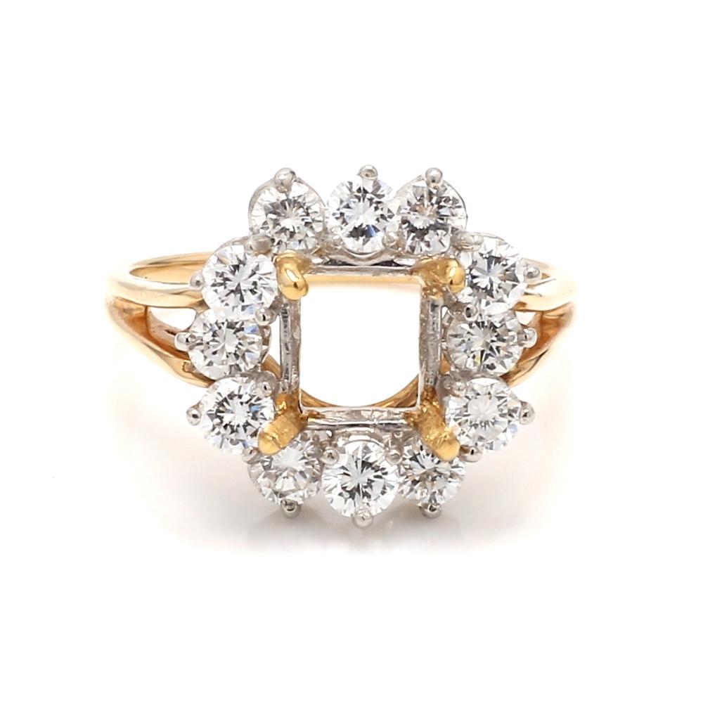 Oscar Heyman 3.57ct Burma Cushion cut Ruby Ring AGL In Excellent Condition For Sale In Scottsdale, AZ