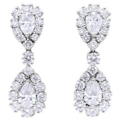 Oscar Heyman 5.11tcw Diamond Earrings