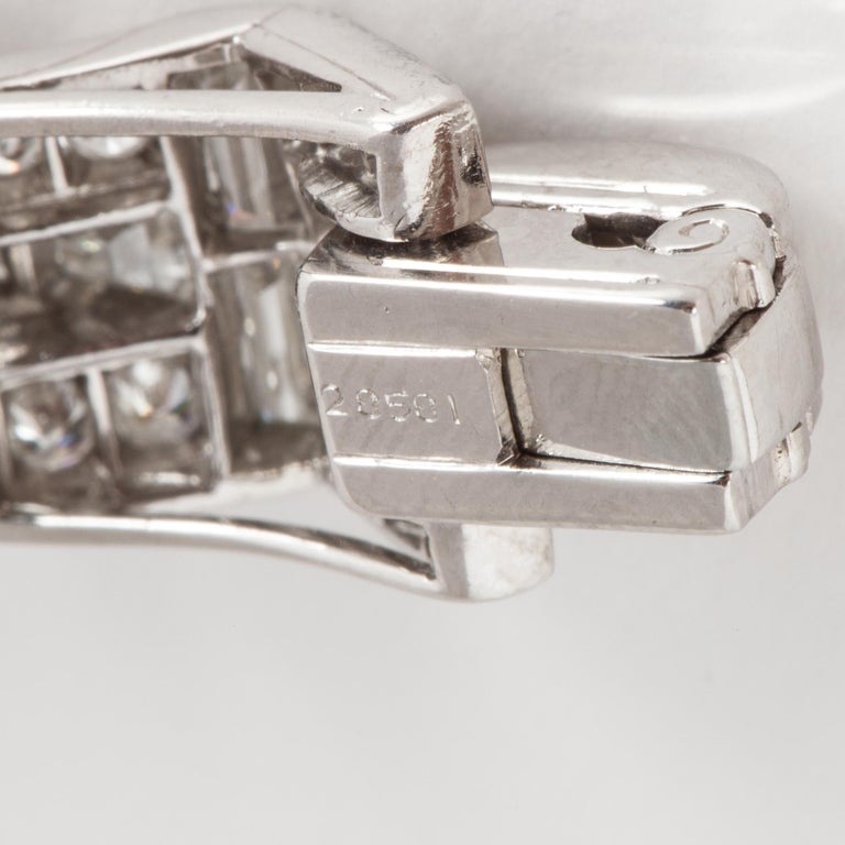 Women's Oscar Heyman Bros. Platinum Diamond Bracelet For Sale
