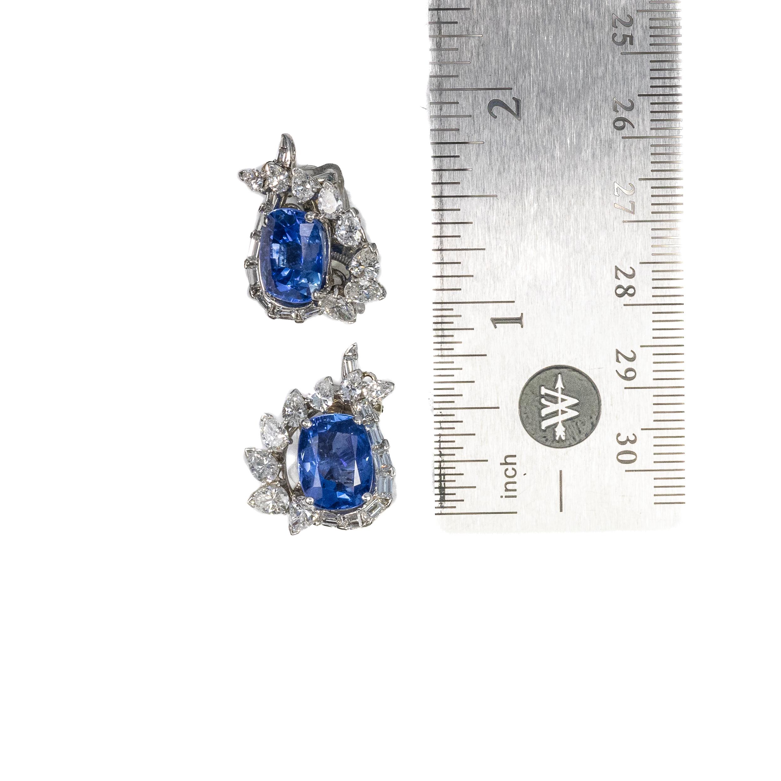 Rétro Boucles d'oreilles Oscar Heyman & Brothers en vente
