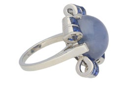 Oscar Heyman Brothers Star Sapphire Cocktail Ring, American, circa 1942