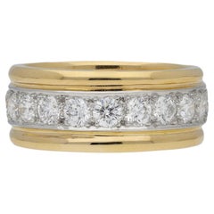 Oscar Heyman Brothers vintage diamond band ring, American, circa 1960.