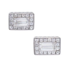 Oscar Heyman Diamant-Manschettenknöpfe