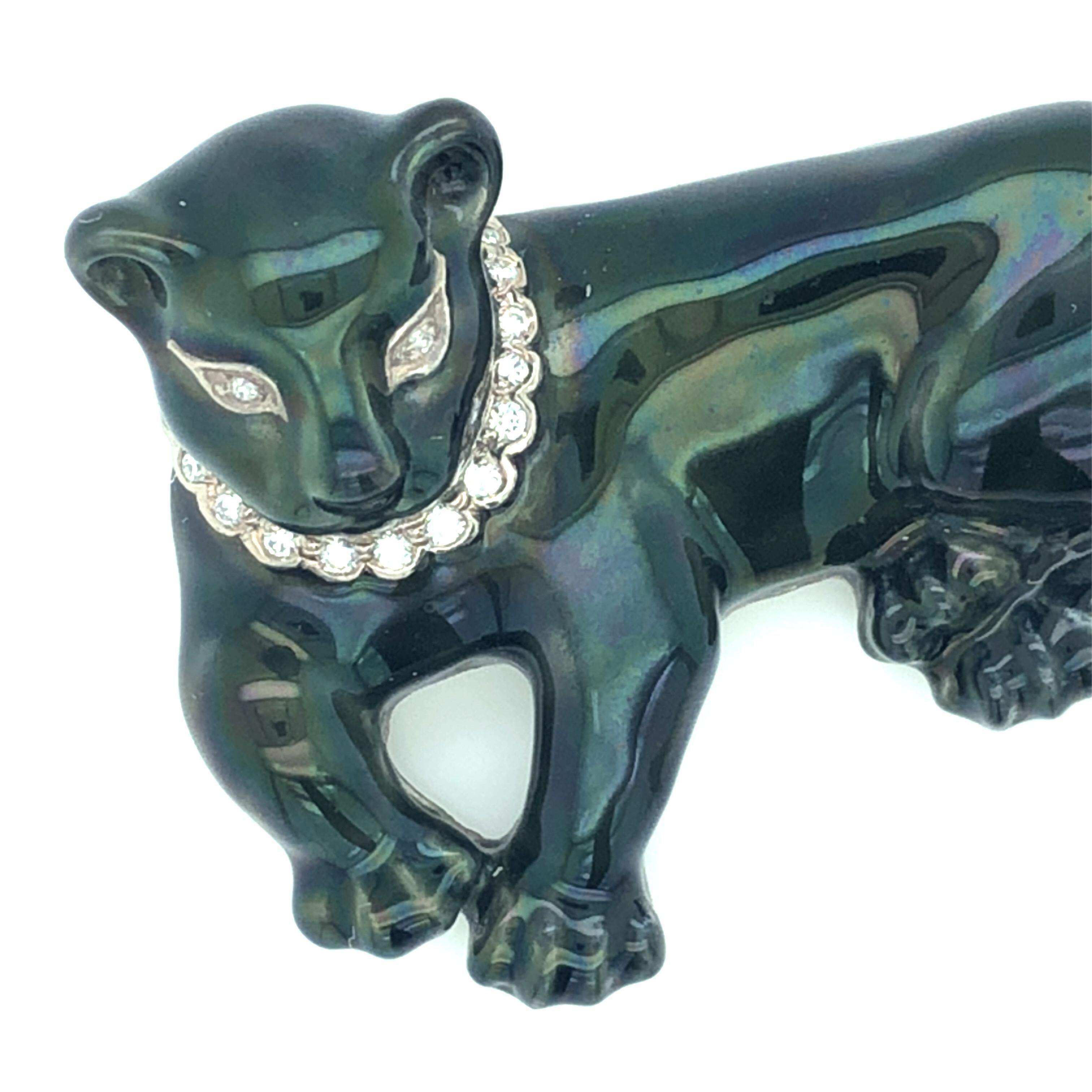 faberge panther onyx