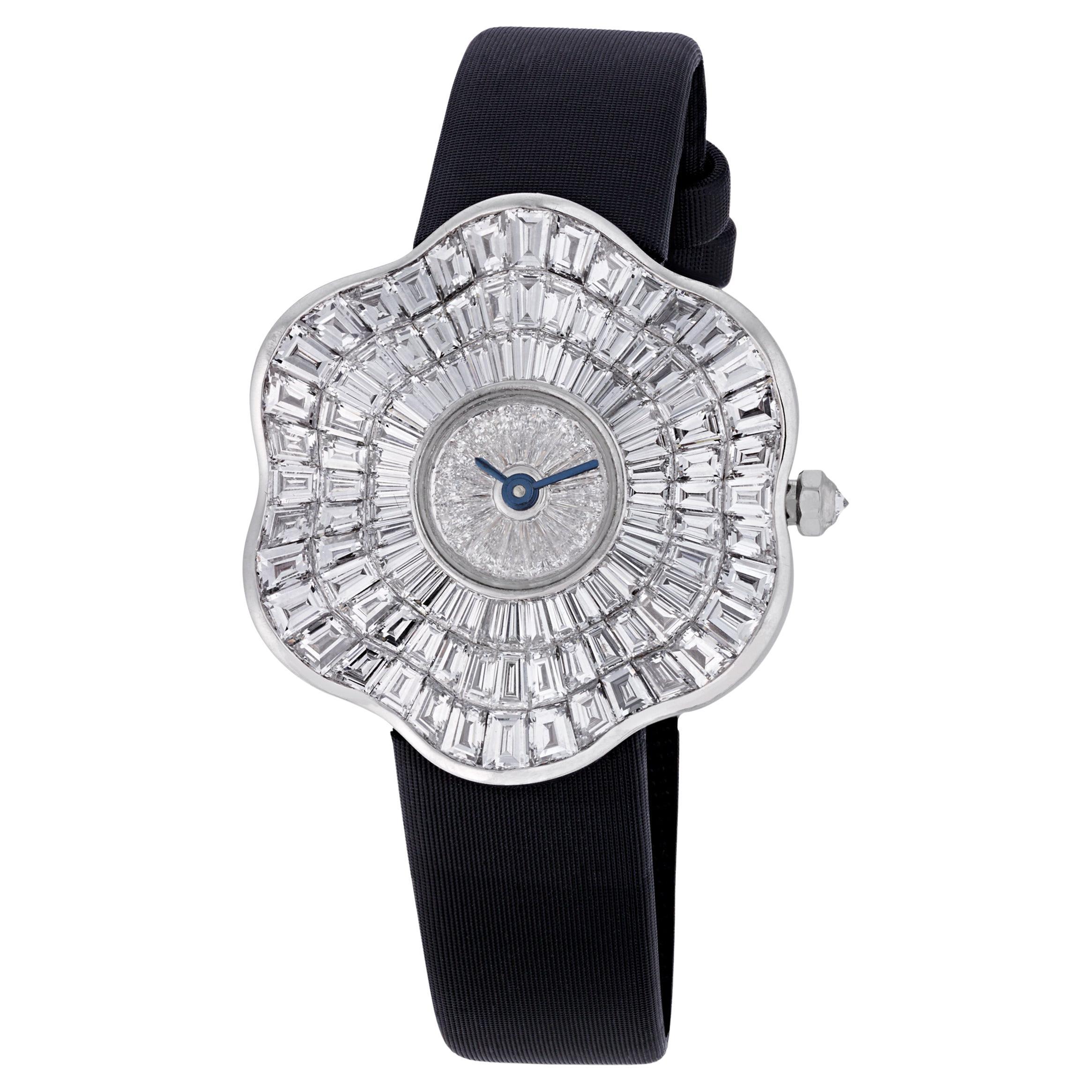 Reloj de diamantes Oscar Heyman, 9,65 quilates