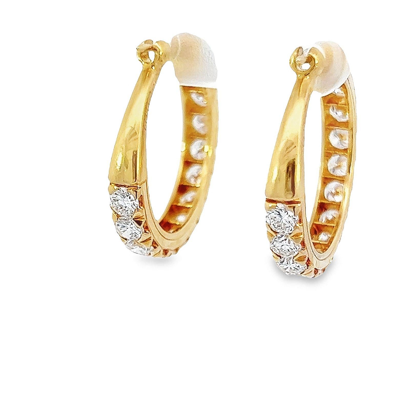 Boucles d'oreilles en diamant Oscar Heyman Unisexe en vente