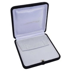 Oscar Heyman Mid 20th Century Velvet Jewelry Box for Earrings, United Kingdom