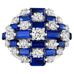 Oscar Heyman Mid-Century Sapphire Ring