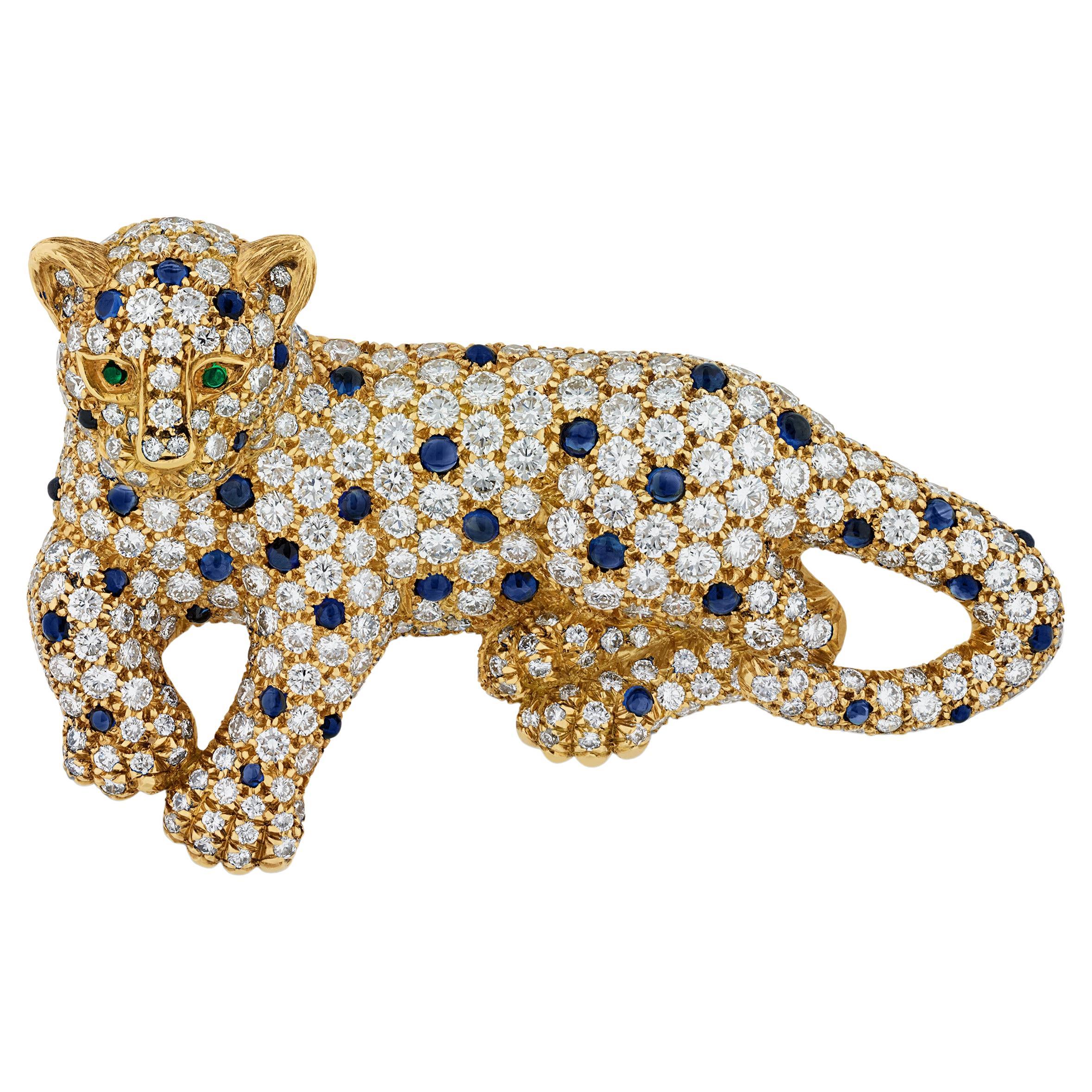 Oscar Heyman Panther Brooch