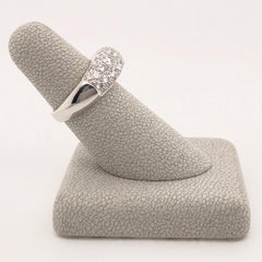 Oscar Heyman Platinum 3.16tcw Diamond Dome Ring sz 5.75