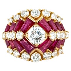 Oscar Heyman, Ruby and Diamond Ring