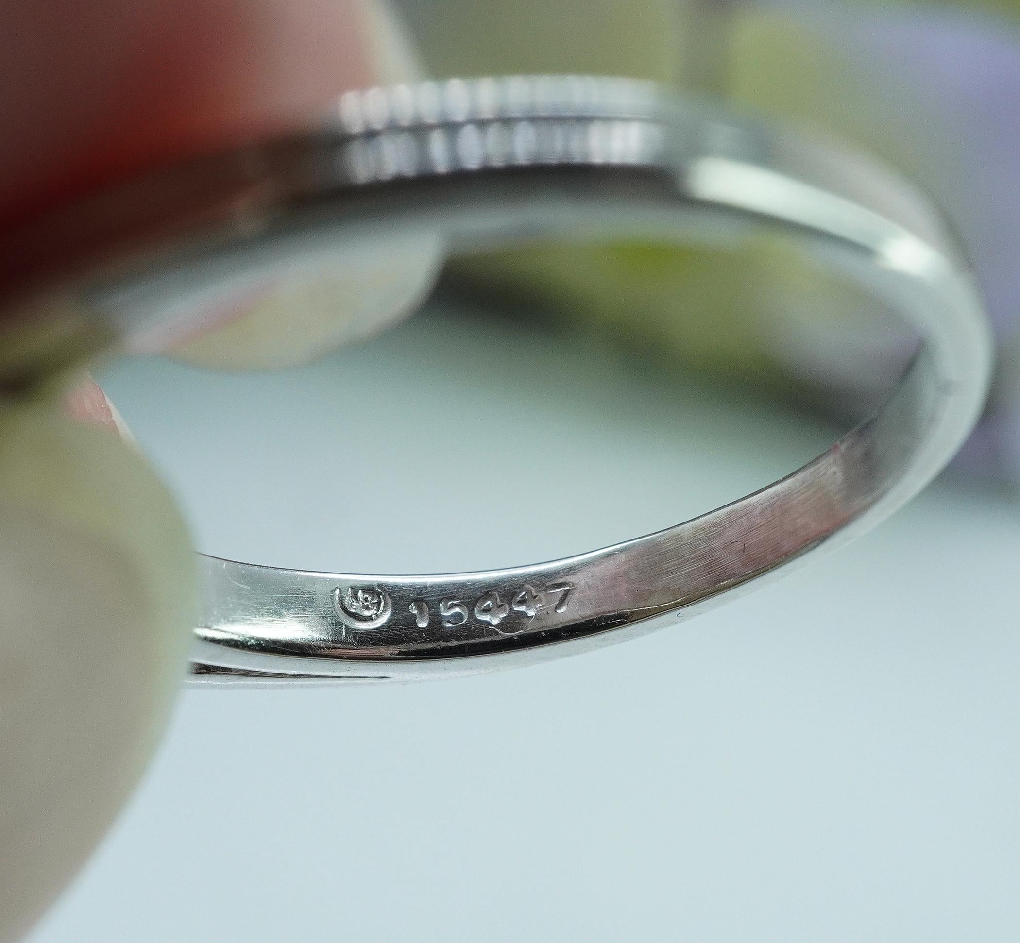 Oscar Heyman Ruby Oval Diamond 3 stone Ring Platinum GIA Cert Designer Signed en vente 3