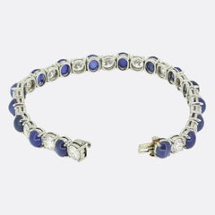 Oscar Heyman Sapphire and Diamond Bracelet