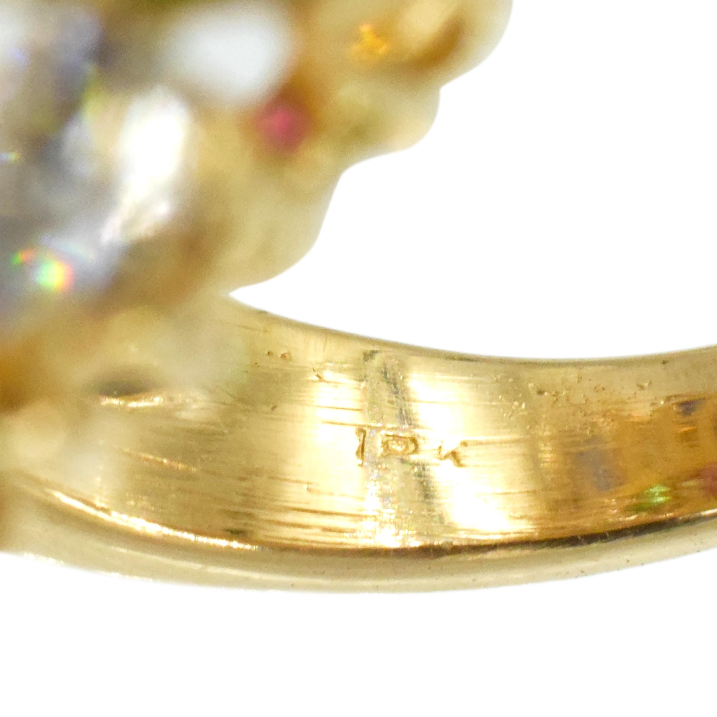 Oscar Heyman Yellow Sapphire and Diamond Ring For Sale 1