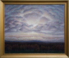 Large Landscape Painting Called Sunburst, 1906 (Solbrytning)