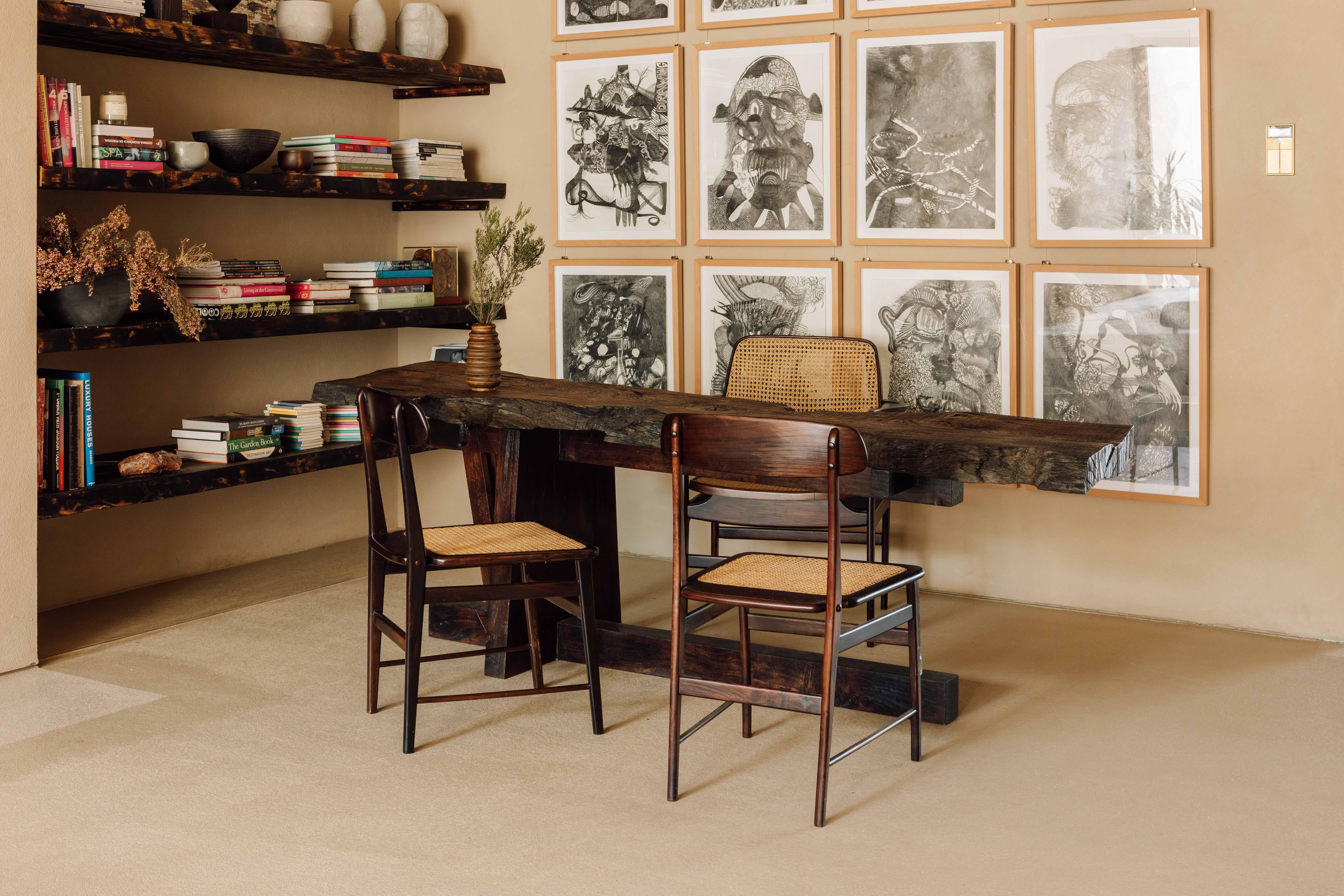 Fauteuil de salon Oscar de Sergio Rodrigues, 1956 Bon état - En vente à Melides, PT