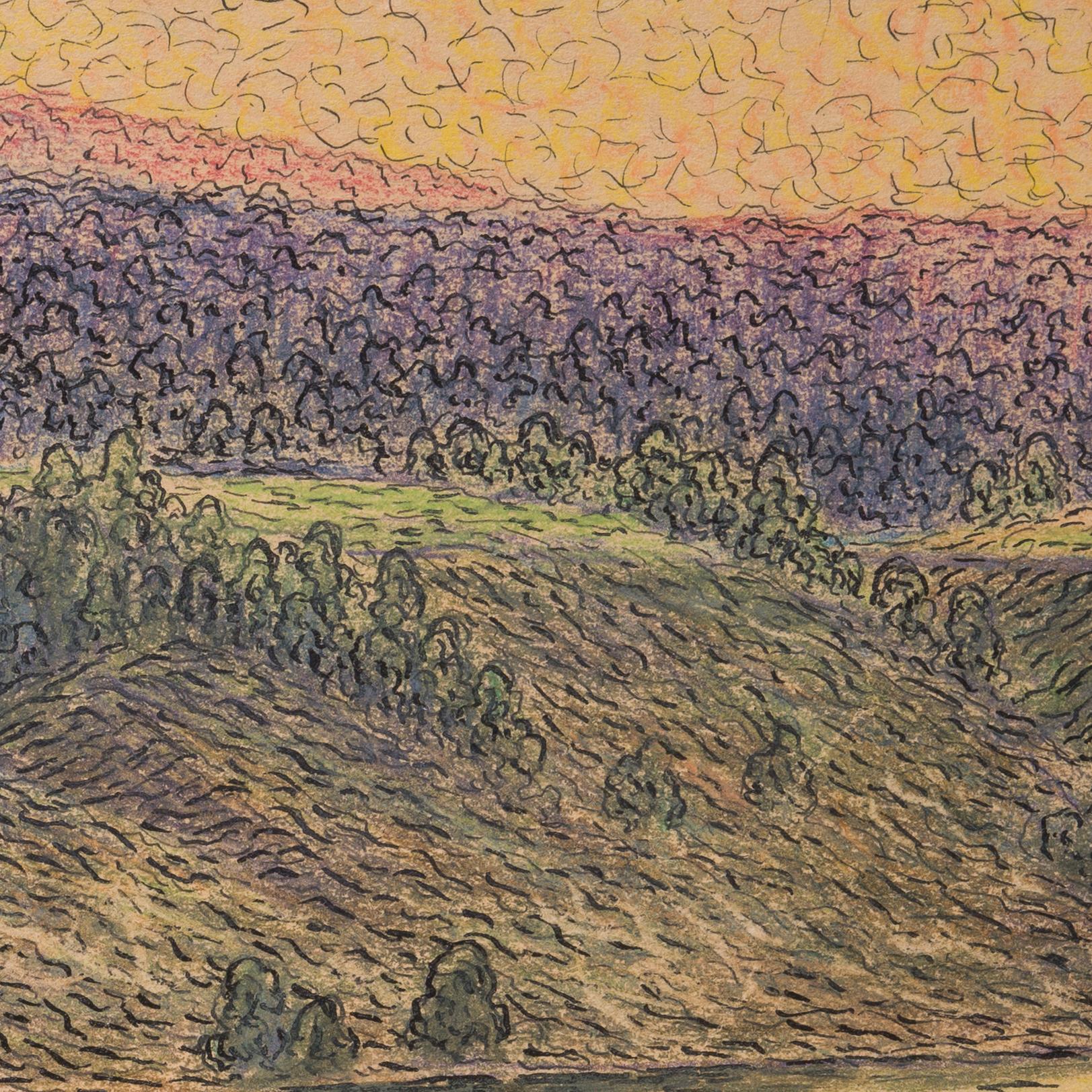 Paesaggio estivo vicino a Sundsvall, 1911 in vendita 1