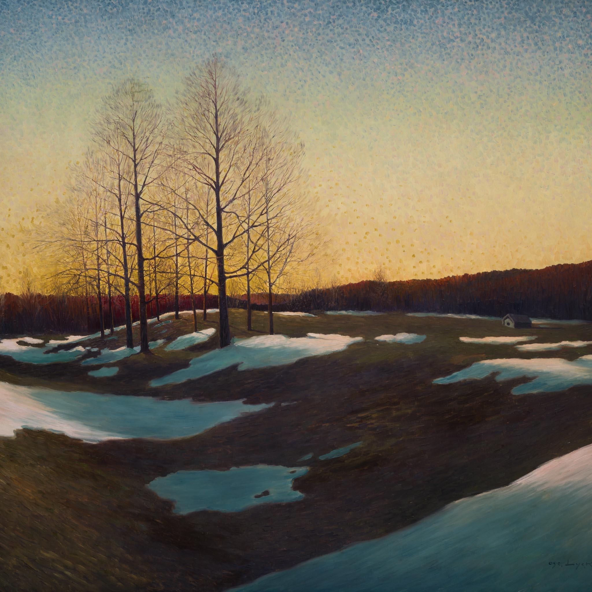 Aprilafton, Delsbo (April Evening, Delsbo), c. 1910 For Sale 1