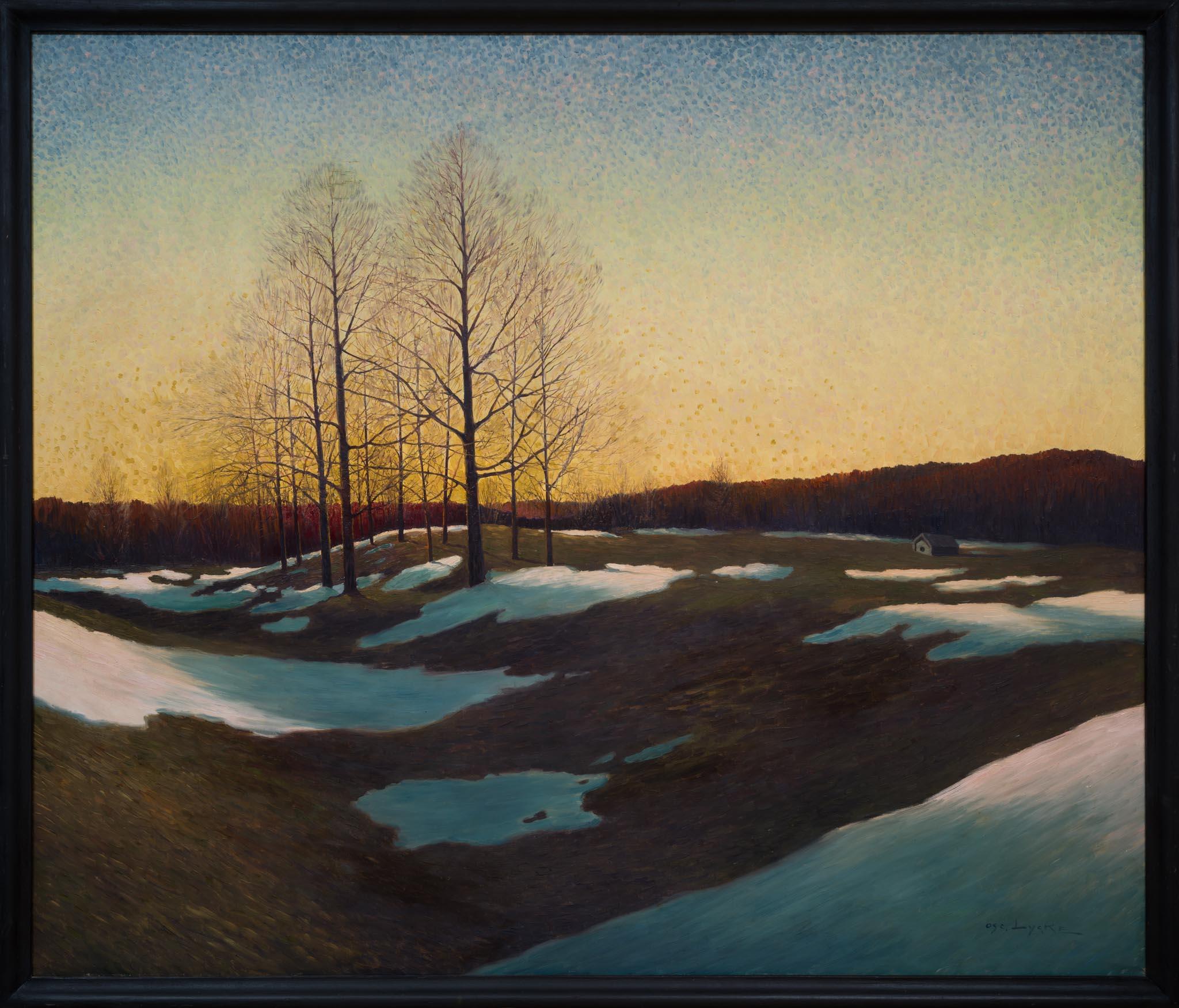 Aprilafton, Delsbo (April Evening, Delsbo), c. 1910 For Sale 3