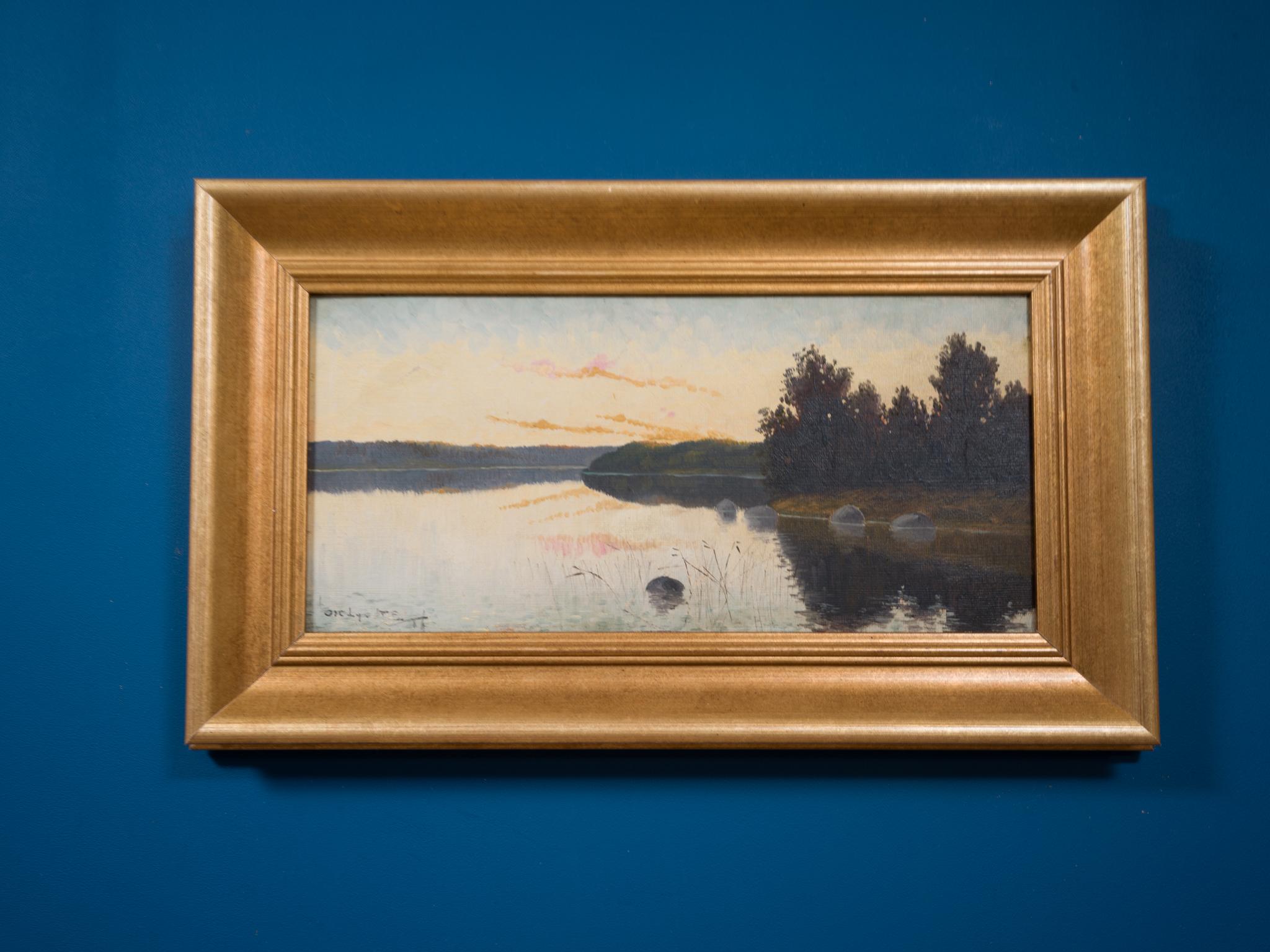 Twilight Reflections, Northern Lake For Sale 1