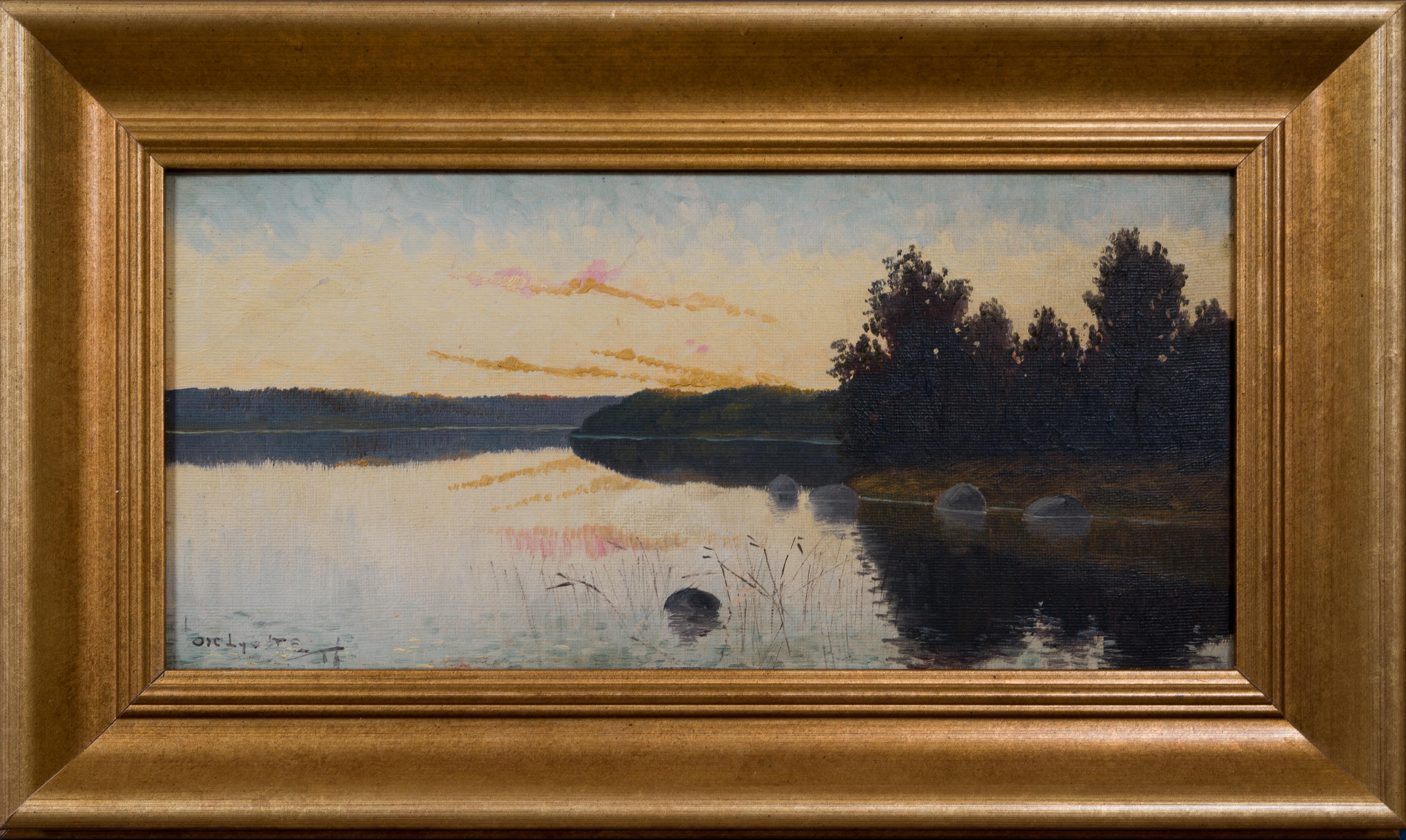 Twilight Reflections, Northern Lake