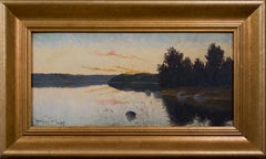 Twilight Reflections, Northern Lake