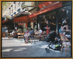 Sidewalk Cafe in Paris