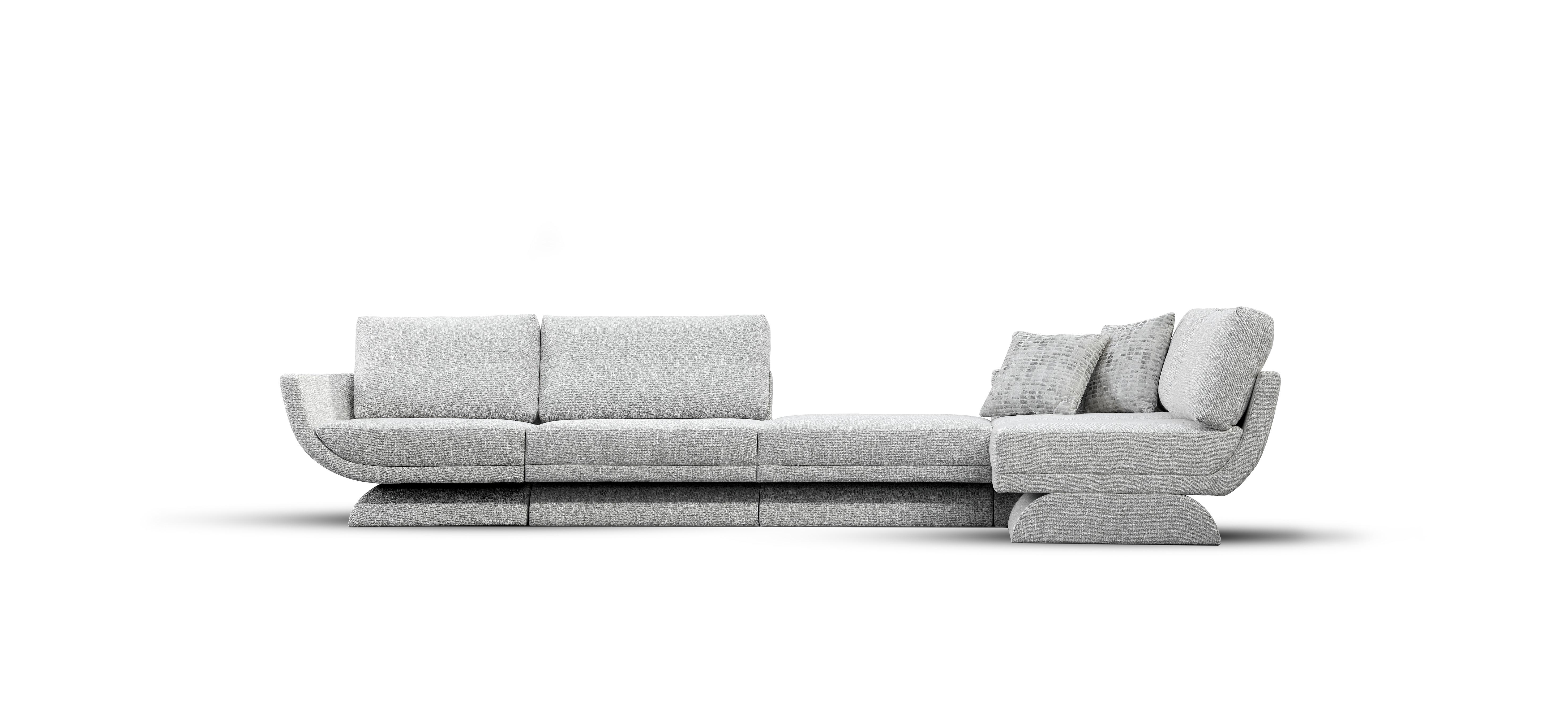 Oscar Modular Sofa, End Module, Handcrafted in Portugal by Duistt

Inspired by the poetic curved lines of Oscar Niemeyer’s architecture, Oscar modular sofa middle allures for its sensual and free-flowing curves. Like Niemeyer once said “Curves make