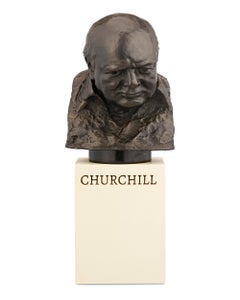 Bust of Sir Winston Churchill by Oscar Nemon