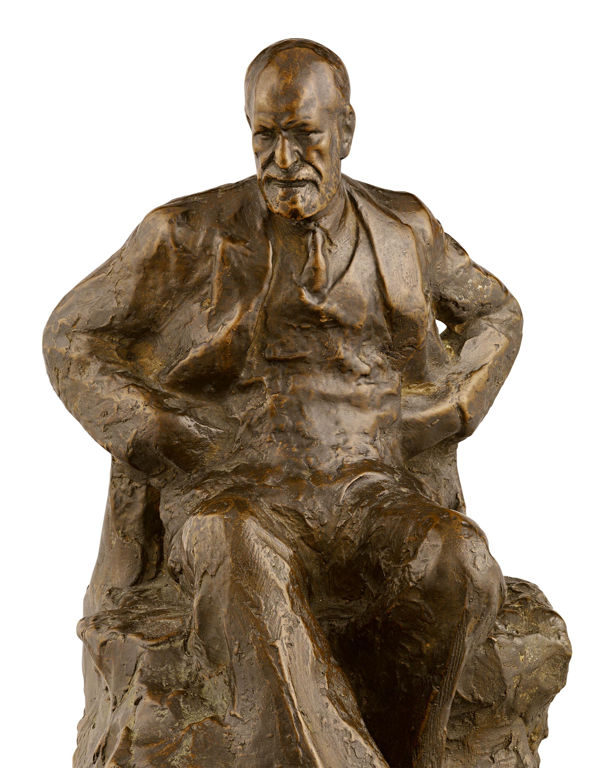 Sigmund Freud by Oscar Nemon For Sale 2