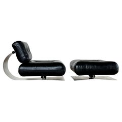 Oscar Niemeyer "Alta" Chair & Ottoman