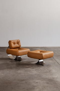 Oscar Niemeyer "Alta" Lounge Set per Mobilier International, 1971