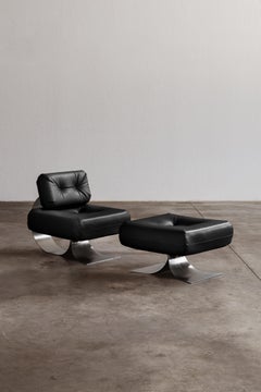 Set da salotto "Alta" di Oscar Niemeyer per Mobilier International, 1971, set da 2