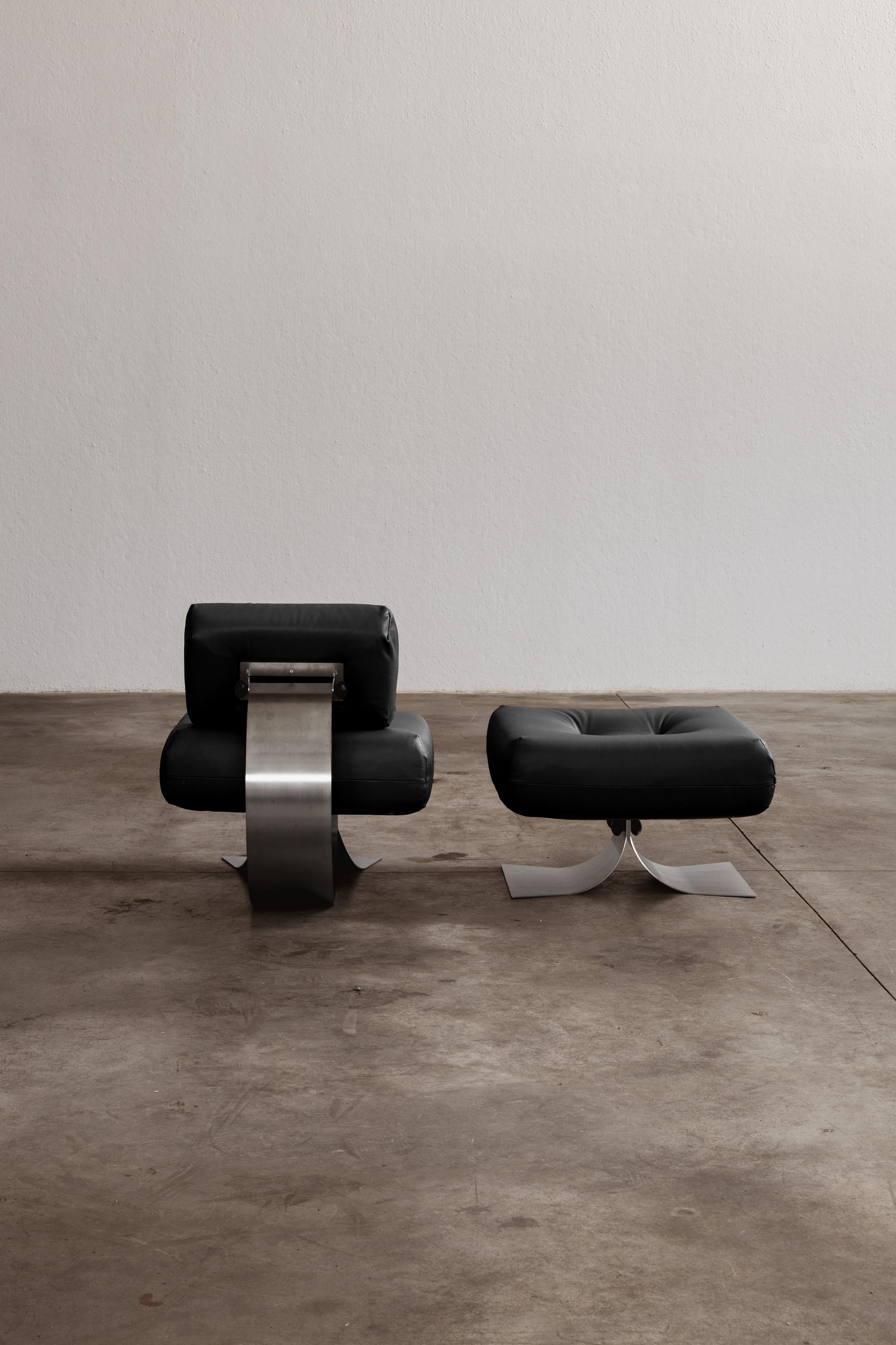 Oscar Niemeyer Alta Lounge Set für Mobilier International, 1971, 2 Exemplare im Angebot 2