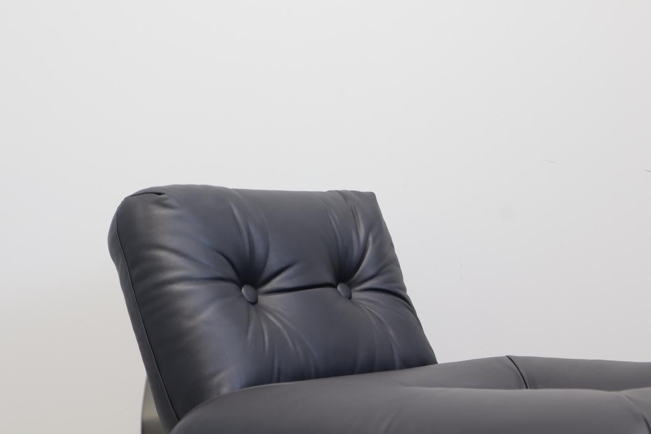 Oscar Niemeyer Armchair and Ottoman Model 