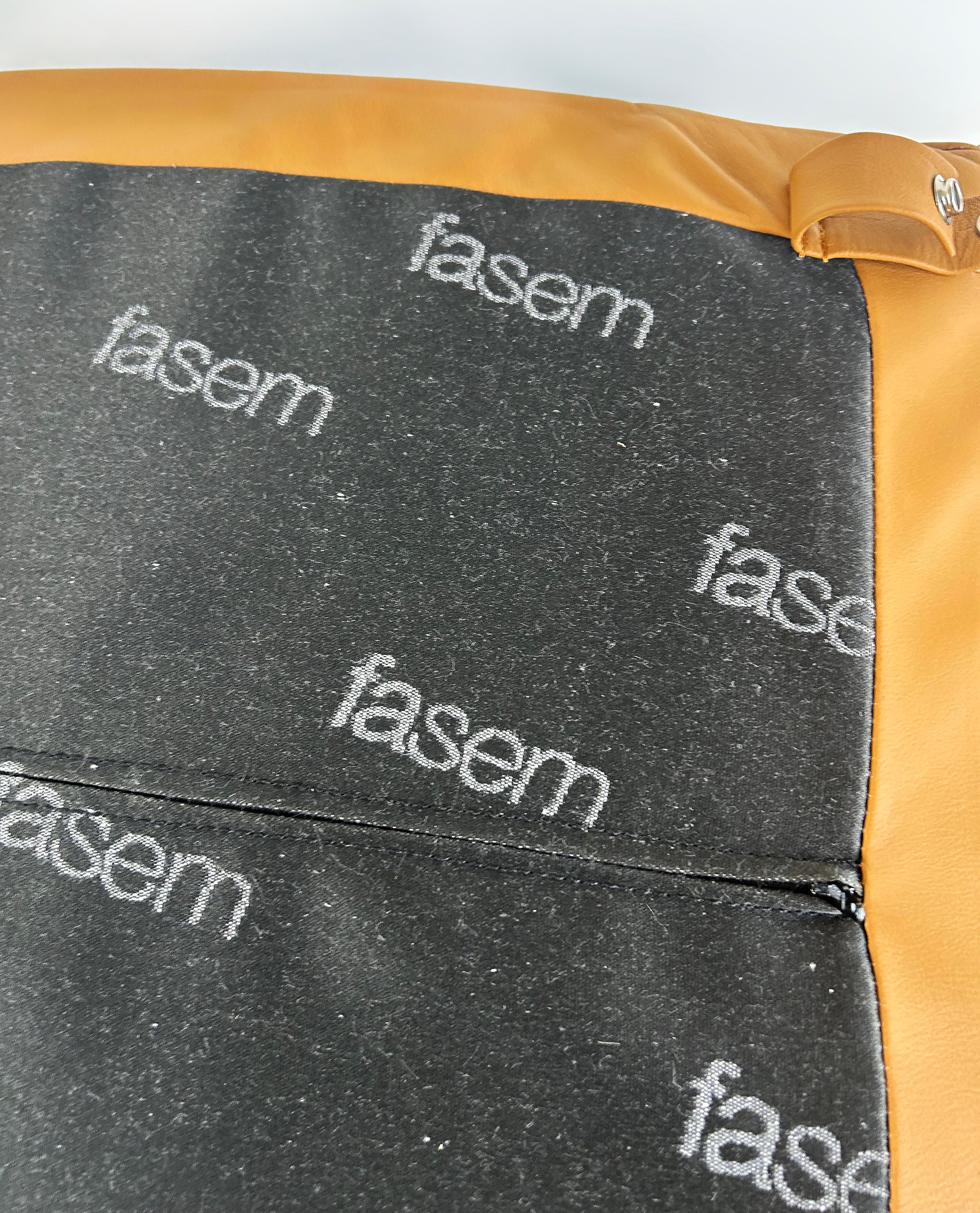 Oscar Niemeyer Ebonized Ash, Leather 