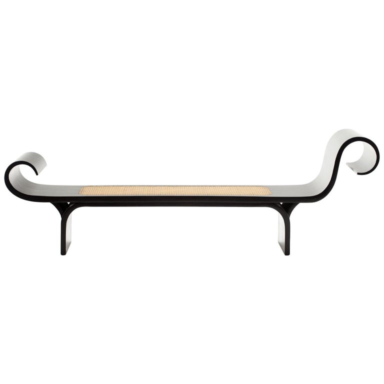 Oscar Niemeyer Modern Bench "Marquesa", Contemporary Re-Edition by Etel For Sale