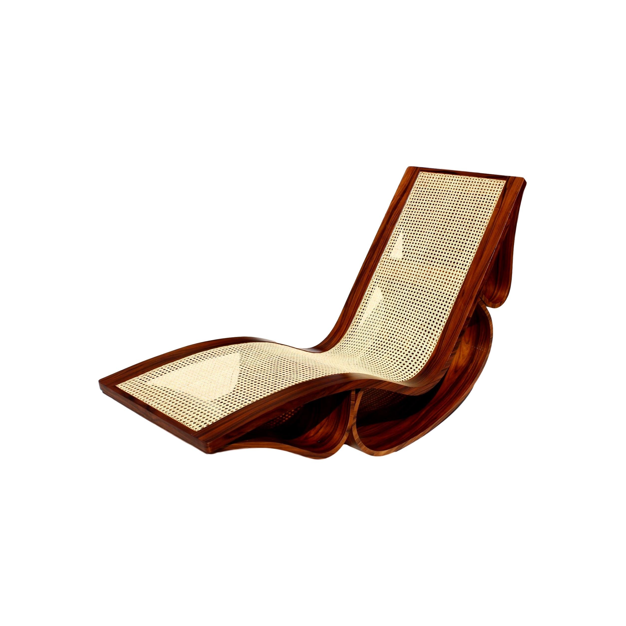 Oscar Niemeyer Rio Chaise Lounge, 1978 For Sale at 1stdibs