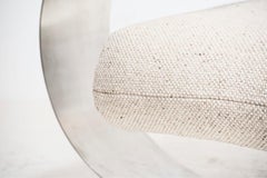 Oscar Niemeyer, Single armchair "Alta", France, 1974