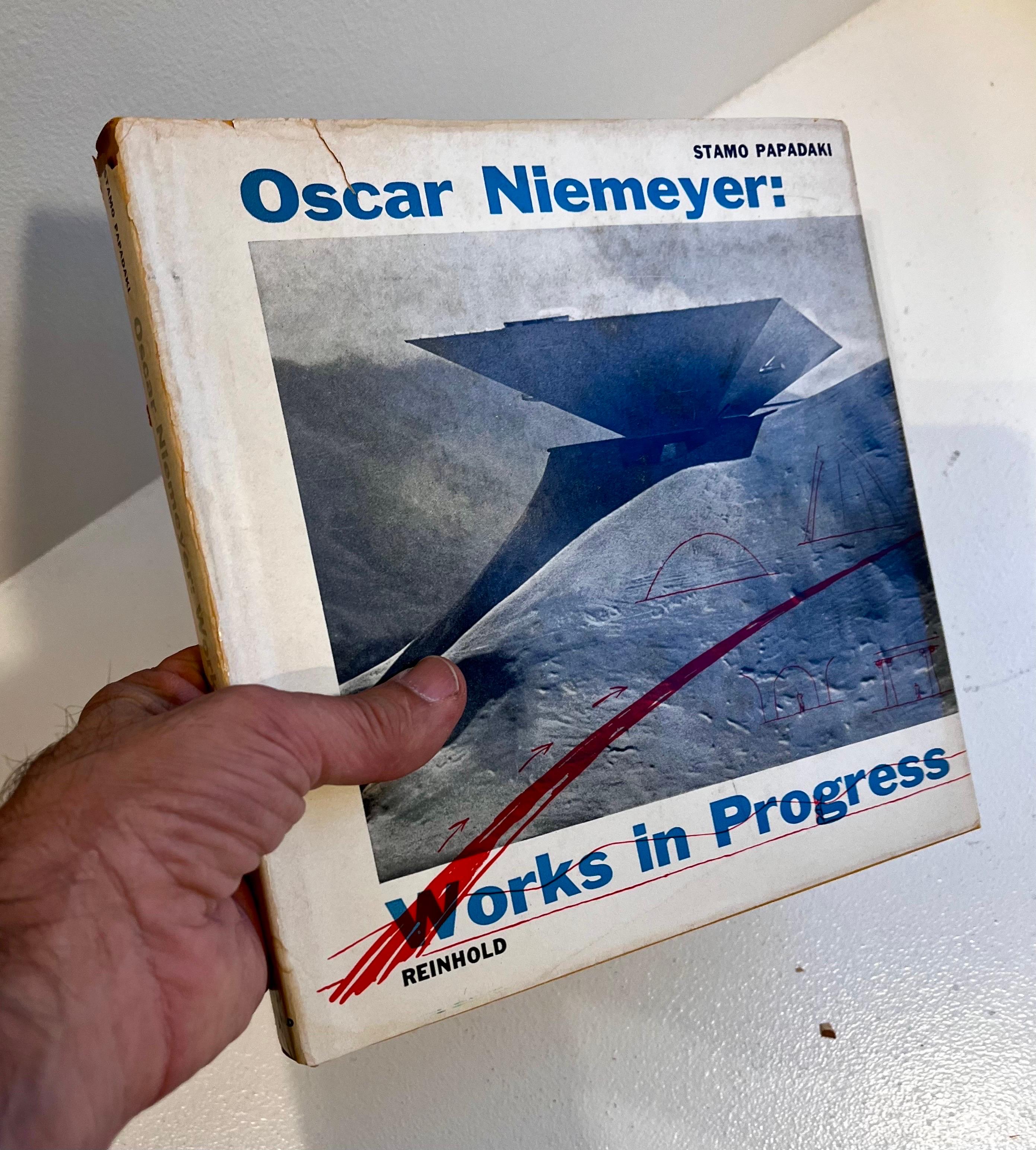 Oscar Niemeyer: Works in Progress, Hard Cover with Dust Jacket, 1958 For Sale 5