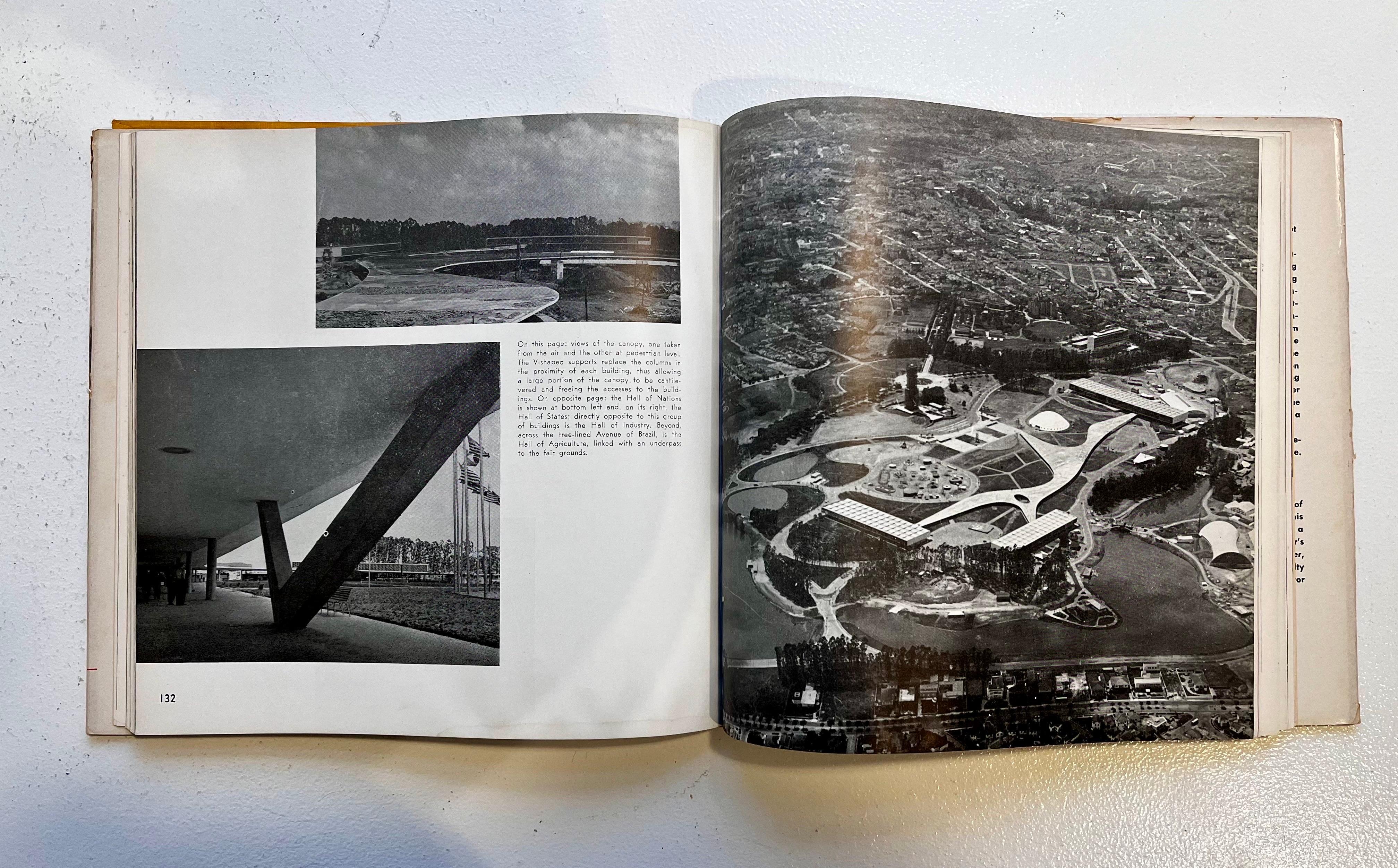 Mid-20th Century Oscar Niemeyer: Works in Progress, Hard Cover with Dust Jacket, 1958 For Sale