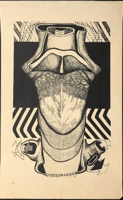 Oscar Patterson, Original, handsignierte Lithographie des kubanischen Künstlers, 1970