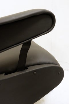 Fauteuil inclinable « Oscar » de style mi-siècle moderne par Nello Pini pour Novarredo, 1959