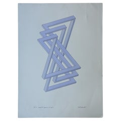 Oscar Reutersvärd, Figure impossibili, Prospettiva giapponese n. 331, litografia